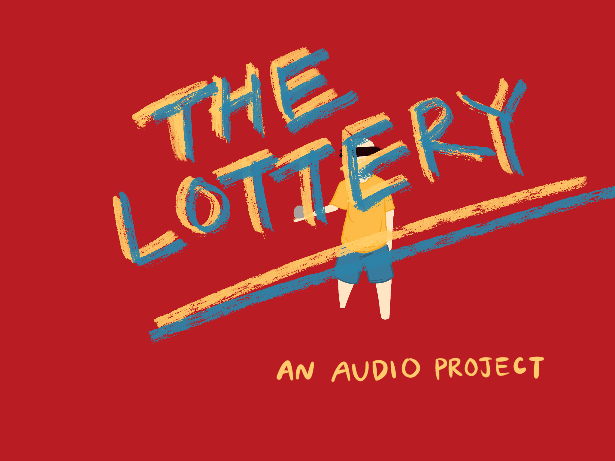 illustrated thumbnail for THE LOTTERY audio adaptation