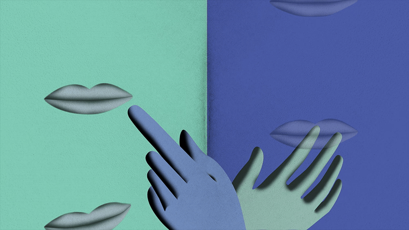 illustrated gif for NPR Invisibilia’s A Friendly Ghost Story