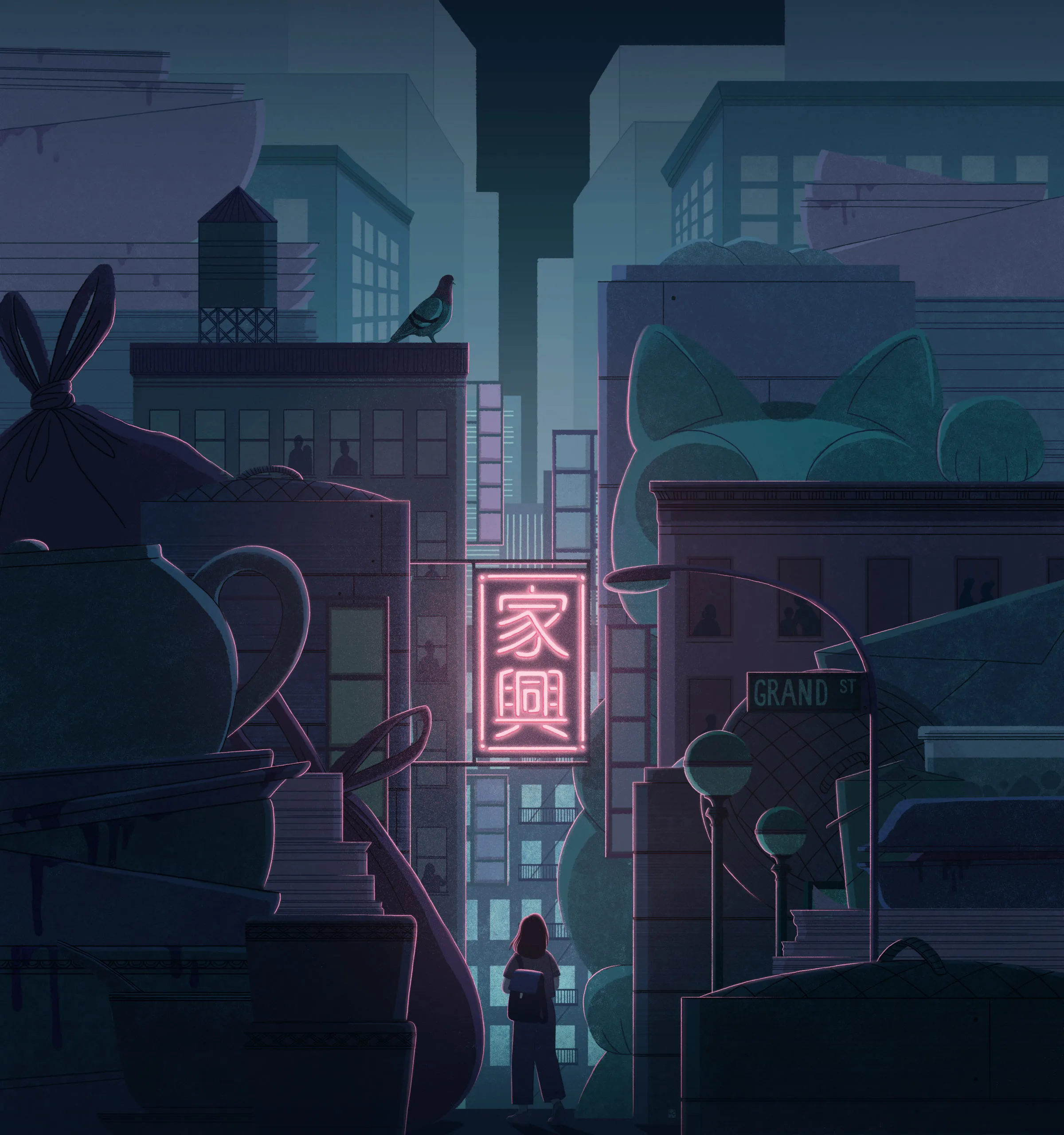 illustrated thumbnail for HAPPY FAMILY audio story